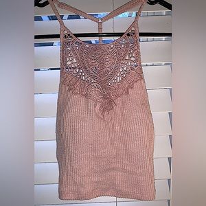 SO Crochet Ribbed Bralette